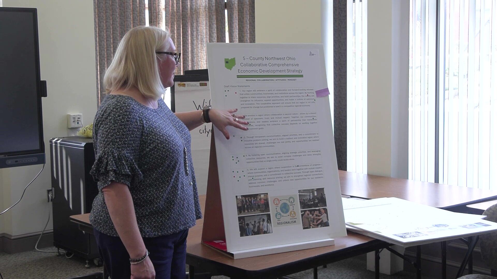 Allen Economic Development Group reviews regional five-county economic strategy moves forward vision statements